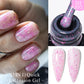 MEET ACROSS 7ml Rubber Base Gel Glitter Nude Pink White 2 In 1 Gel Nail Polish Nail Art Varnish For Nails Winter Autumn Manicure