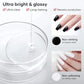 KODIES GEL NEW Super Shine Top Coat Gel Nail Polish UV Diamond Topcoat No Wipe Sealer Gel Finish Manicure Nail Art Salon Quality