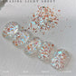 1/2Boxes 3D Sparkling Silver Nail Art Fairy Flakes Iridescent Laser Ultra-thin Dazzling Nail Glitter Sequins  Manicure Decoratio