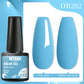 7ML Jelly Gel Nail Polish Black Crystal Translucent Dull Color Nail Art Gel Semi Permanent Varnish Soak Off UV LED Gel Polish