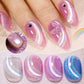 AWStorG Intense Rainbow Cat Eye Gel 5ml Holographic Laser Magnetic Nail Gel Soak Off UV LED Gel Polish Shiny Rainbow Manicur