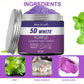 Purple Teeth Whitening Powder, 50g - Deep Cleaning and Teeth Cleaning Powder, Fresh Breath Toothpaste, Natural Pearl Essence