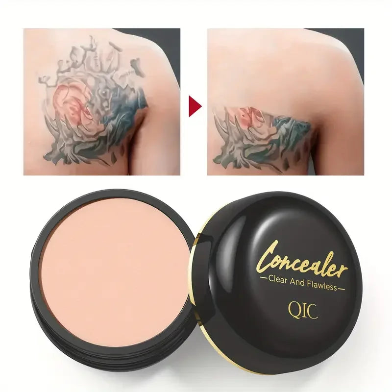 Full Coverage Concealer-waterproof,for Covers Skin Blemishes and Wrinkles and Tattoos,Regulates Skin Tone,Face Concealer Makeup