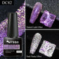 Mtssii 7ml Reflective Glitter Thermal Gel Nail Polish Color Changing Gel Semi-permanent Nail Art Varnishes Soak Off UV LED Gel