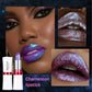 Metallic Lipstick Blue Purple Chameleon Lipstick Glitter Diamond Shimmer Color Changing Lip Gloss Pearl Shine Charming Makeup