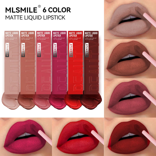 Matte Ink Liquid Lipstick – Long-Lasting Velvet Nude Lip Tint, Waterproof, Moisturizing Lip Makeup