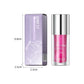QIBEST Crystal Jelly Moisturizing Lip Oil Plumping Lip Gloss Makeup Sexy Plump Lip Glow Oil Tinted Lip Plumper Lip Care 6 Colors