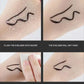 P.TWO.P Stamp Eyeliner Pencil 1 Pcs Double-ended Waterproof Quick Drying Long-Lasting Liquid Eyeliner Makeup Eyes Cosmetics Tool