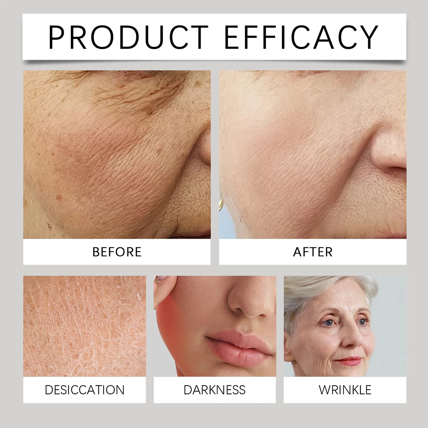 HOYGI Deep Vitamin C Face Cream Moisturizer Wrinkles Skin Radiance Glow Hydration Lightweight Skin Care Anti Aging Brightening
