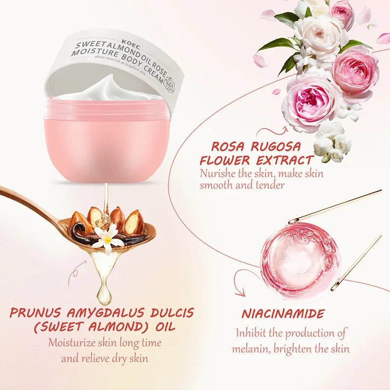 Shea Butter Vitamin C Body Care Lotion Buttock Cream Nourishes Skin Care Long Lasting Moisturizing Beauty Firm Skin Brightens