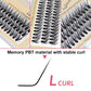 60pcs 30D C/D/L Curl Cluster Eyelash Extension Foxy Eyes Cat Look Natural Individual Eyelashes Bunches  Makeup Tool Lashes Cilia