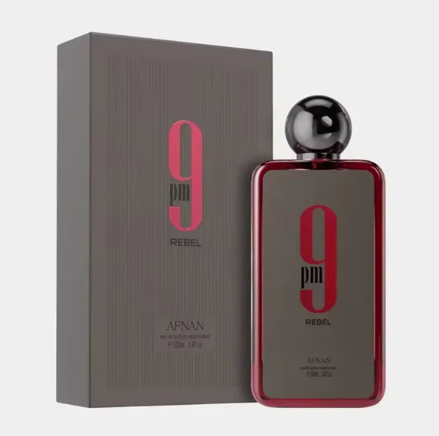 Original Afnan 9PM Eau de Parfum, Inspired Luxury Fragrance for Men, Sweet Vanilla & Amber Scent, Long Lasting Niche Perfume