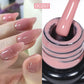 Mtssii 7ml Glitter Rubber Base Gel Polish Gold Sequins Pink White Base Gel Top Coat Soak Off UV LED Nail Art Varnish Manicure