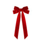 2025 Korea Elegant Long Ribbon Velvet Bow Hairpins Women Girls Hair Clips Pin Barrettes Accessories Hairclip Headdress Headwear
