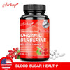 Berberine Capsules - with Ceylon Cinnamon - Blood Sugar Balance, Cardiovascular Health, Aid Digestion, Promote Metabolism