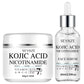 SEYHZE Curcumin Facial Skincare Set Moisturizing Day And Night Cream + Serum 2pcs Deep Moisture Locking with Collagen Ceramides