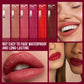 MLSMILE 6 Color Non-stick cup Velvet Satin Gloss Lip glaze Mist Liquid matte lipstick Waterproof long-lasting color liquid