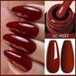 LILYCUTE Thermal Nail Gel Polish 3 Layers Temperature Shiny Color Changing Series Semi Permanent  Soak Off UV Nail Gels Polish