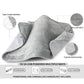 USB 5V Electric Heating Pad for Cramps & Back Pain Relief,Heat Pad with 59 INCH Cable,Mini Heated Blanket,19.6*11.8 INCH,Grey