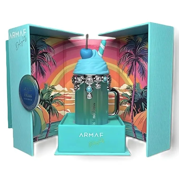 100ML Armaf Delights Yum Yum Island Bliss Eau de Parfum en espray para hombre Edp Sp - Femenino Arabian perfume cologne