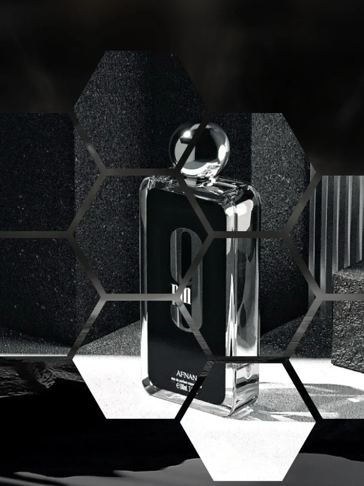 Original Afnan 9PM Eau de Parfum, Inspired Luxury Fragrance for Men, Sweet Vanilla & Amber Scent, Long Lasting Niche Perfume