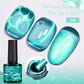 AWStorG Intense Rainbow Cat Eye Gel 5ml Holographic Laser Magnetic Nail Gel Soak Off UV LED Gel Polish Shiny Rainbow Manicur