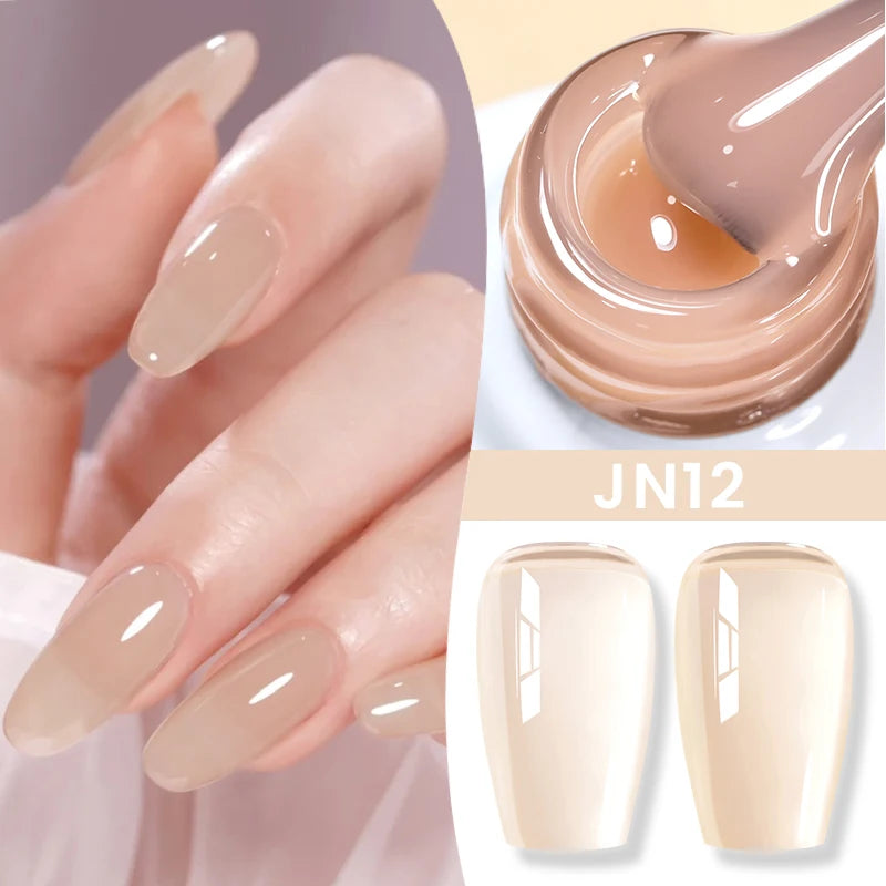 BORN PRETTY 10ml Flow Light White Cat Magnetic Gel Nail Polish Ultra Shine Soak Off UV Gel Mirror Glass Bead Gel Nail Art