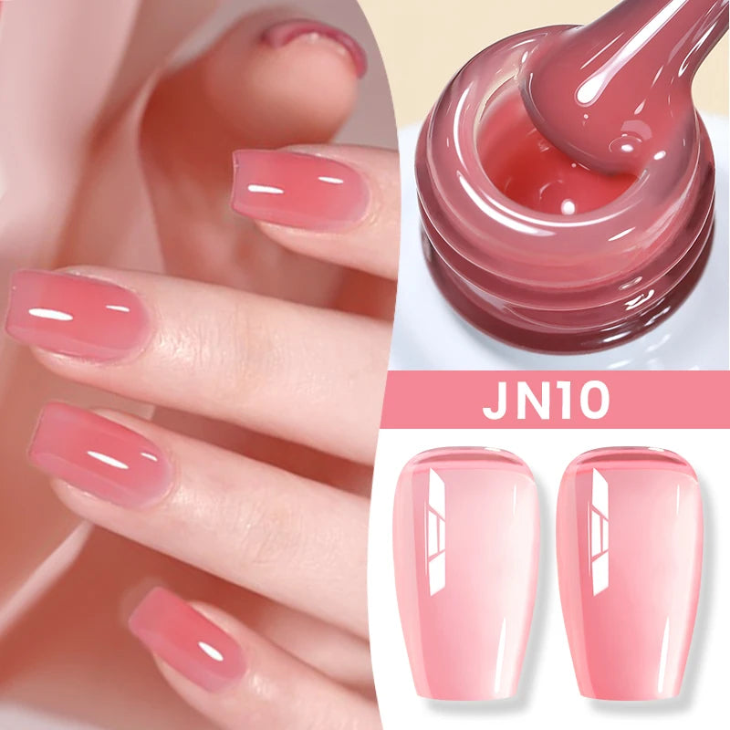 BORN PRETTY 10ml Flow Light White Cat Magnetic Gel Nail Polish Ultra Shine Soak Off UV Gel Mirror Glass Bead Gel Nail Art