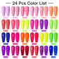 140/160pcs Colorful Gel Nail Polish Set Nail  Art Semi-permanent Varnish Soak Off Uv LED Gel Professional Manicure Set Nails Kit