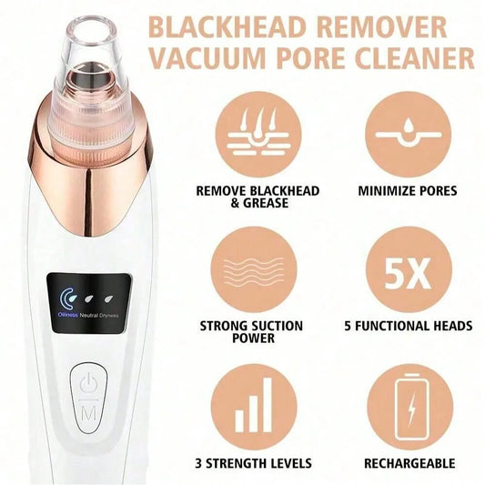 Electric Blackhead Remover Pore Vacuum Acne Cleaner