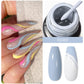 MEET ACROSS 5ml Sliver Metallic Liner Gel Nail Polish Super Bright Mirror Effect Painting Drawing Line Graffiti Stripe Nail Art
