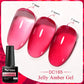 7ML Jelly Gel Nail Polish Black Crystal Translucent Dull Color Nail Art Gel Semi Permanent Varnish Soak Off UV LED Gel Polish