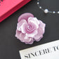 New French Three-dimensional Camellia Hair Claw Acetate Elegant Flower Crab Hair Clips Hair Accessories Headdress for Women Girl