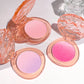 HISYI cute, pop, gradient blush, matte, delicate, daily nude makeup, brightens the color, naturally whitens students