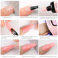 12pcs/set Extension Gel Nail Art Semi Permanent Acrylic Glitter Fluorescent Nude Colorful Fast Building Hybrid Varnish UV Nails