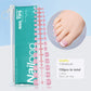 Nailpop 150Pcs Toe Nail Tips Short French Tip Press On Toenails Pink Soft Gel Toe Nail Tips Soak Off Fake Toe Nail Extensions