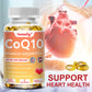 120pcs Q10 Coenzyme 450mg Capsules Cardiovascular and Heart Health Energy Vitamins Beauty and Health, Promote Blood Circulation