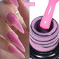 Mtssii 7ml Glitter Rubber Base Gel Polish Gold Sequins Pink White Base Gel Top Coat Soak Off UV LED Nail Art Varnish Manicure