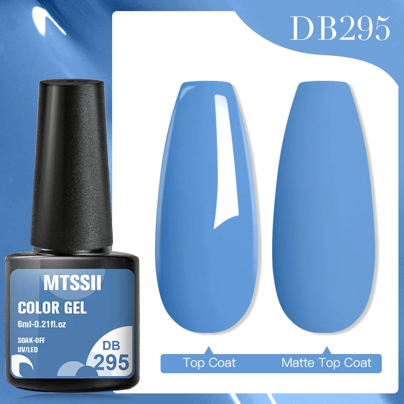 7ML Jelly Gel Nail Polish Black Crystal Translucent Dull Color Nail Art Gel Semi Permanent Varnish Soak Off UV LED Gel Polish