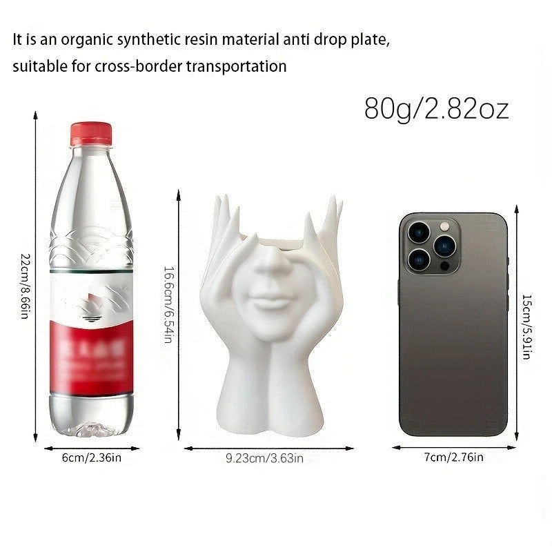 1PCS Creative Human Body Art Styling Organizer Multifunctional Makeup Brush Pen Holder Vinyl Figure Storage Desktop Office Decor