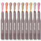 BEAUTY GLAZED 10 Colors Eyeshadow Stick Long-lasting Waterproof Eyeshadow Pen with Double Head Brush Matte and Shimmer Shade