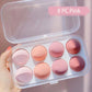 Beauty egg set 8 pieces 4 pieces hydrophilic non-latex water drop jelly puff dual-purpose makeup egg makeup sponge