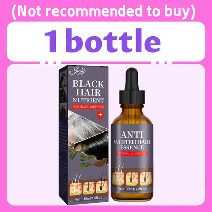 Natural Hair Care Essence Serum Anti Gray Nourish Repair For All Hair Types