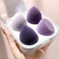 Beauty egg set 8 pieces 4 pieces hydrophilic non-latex water drop jelly puff dual-purpose makeup egg makeup sponge