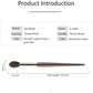 1pc High end Pro Animal hair Crease Makeup brushes detail Highlight Make up brushes Ebony handle pencil beauty G158