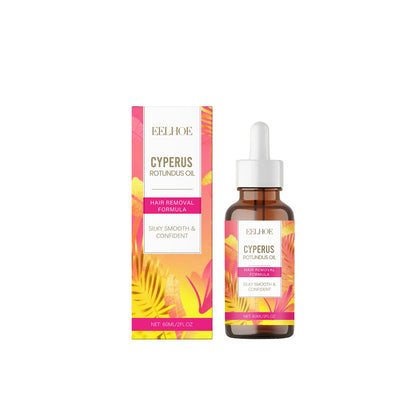 Cyperus Rotundus Oil Body Post Hair Removal Soothing Oil Hair Growth Inhibitor Depilatory After Epilation Care for Smooth Skin