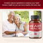 Heart Health Support Supplement - CoQ10, Omega 3, Red Yeast Rice, Vitamin B3, Promotes Healthy Cholesterol Levels - Non-GMO