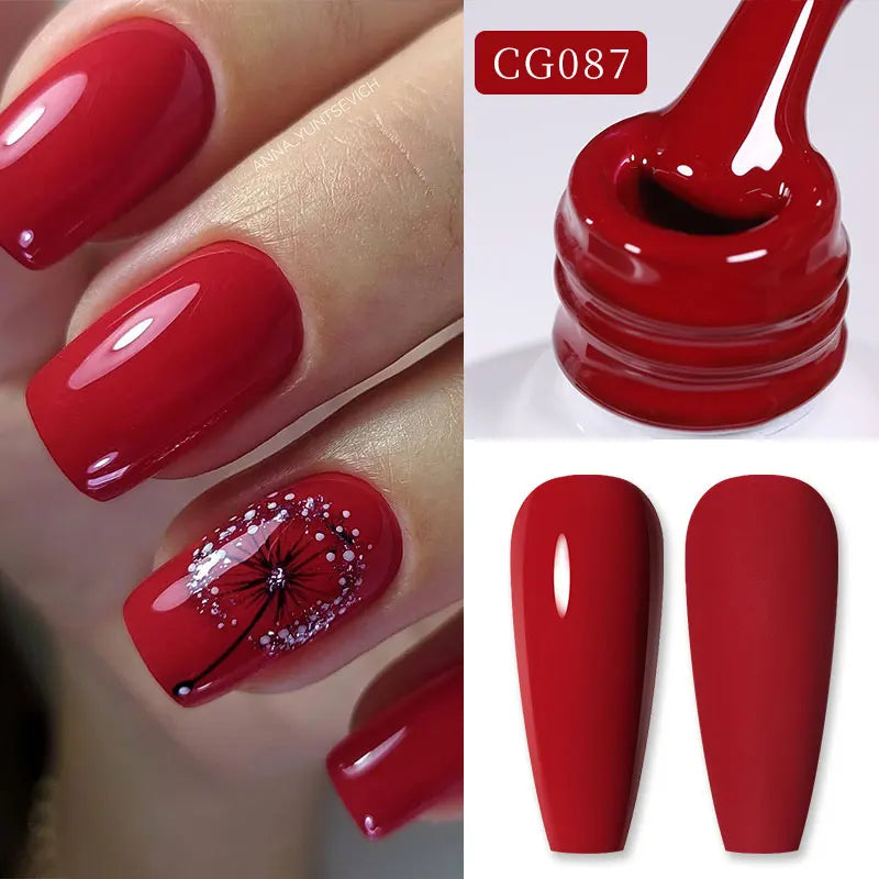BORN PRETTY 6 in 1 Nail Glue Gel Extra Strong Adhesive for Press on Nails Clear Acrylic Tips Extension Gel Strengthener Gel
