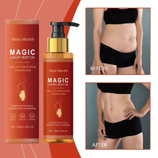 Magic Luxury Body Tightening Oil Deeply Moisturizing Dry Skin Sagging Skin Thighs Rejuvenating Repairing Soften Nourishing Oil
