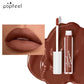 Punk Matte Black Liquid Lipstick Waterproof Long Lasting Party Lip Gloss Personality Velvet Nude Lip Tint Halloween Lips Makeup